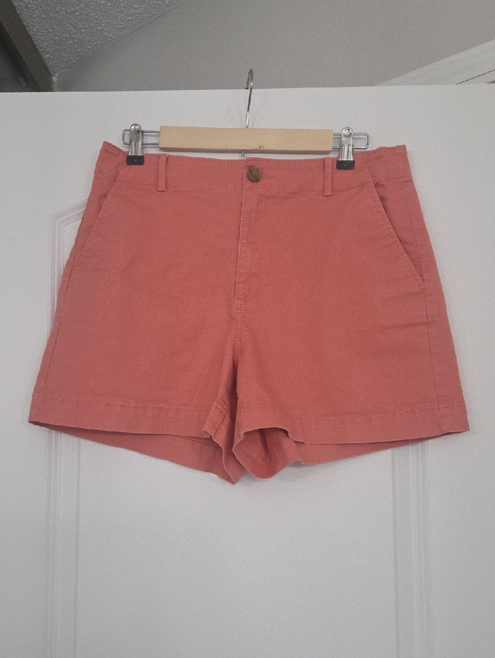Loft Pinkish/coral Color Shorts In Great Condition! Size 10.
